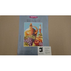 KIT CAÑAMAZO 25*25  BODEGON CONTIENE AGUJA E HILOS
