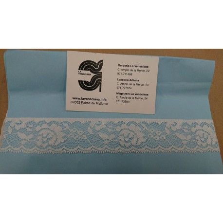 PUNTILLA NYLON 3 CM JAQUARD  POL 100%