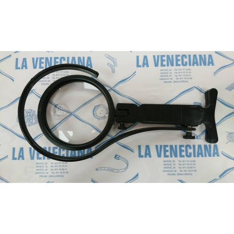 LUPA ARTICULADA DE PIE Y CUELLO OCHO AUMENTOS
