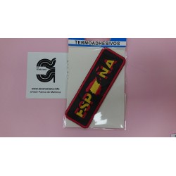 APLICACION ESPAÑA 9*3 CM TERMOADHESIVA
