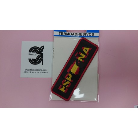APLICACION ESPAÑA 9*3 CM TERMOADHESIVA