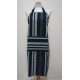 DELANTAL RAYAS ALGODON 100% 80X75 CM