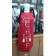 DELANTAL 'CHEF' 85*65 CM 50% ALGODON 50% POLIAMIDA   ROJO