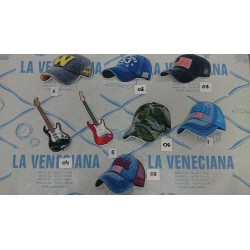 APLICACION GUITARRAS Y GORRAS TERMOADHESIVA