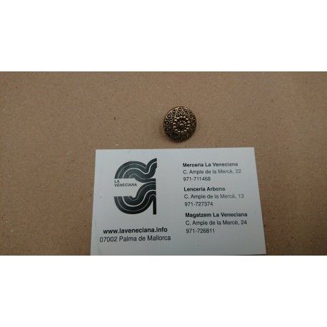 BOTON DORADO 18 MM
