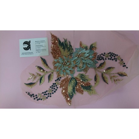 APLICACION BORDADA 30*22 CM PARA COSER