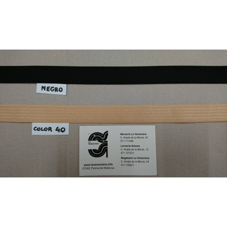 ELASTICO DE SUJETADOR    PES 84% ELAS 16%
