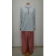 PIJAMA MUJER TAPETA 50% ALGOODN 50% POL