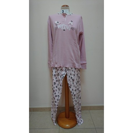 PIJAMA MUJER 50% ALG 50% POL