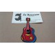 APLICACION TERMOADHESIVA GUITARRA APROX 8*4 CM