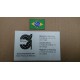 APLICACION MINI BANDERA BRASIL APROX 3*2 CM TERMOADHESIVA