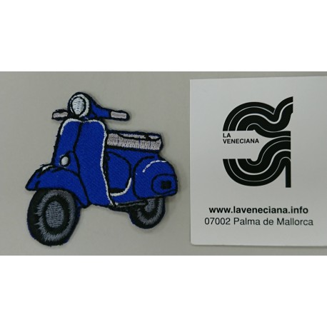 APLICACION MOTO VESPA TERMOADHESIVA
