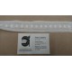 ENTREDOS TIRA BORDADA 3.5 CM 40% ALG 60% POL