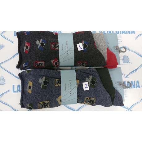 CALCETÍN HOMBRE SIN PUÑO PACK DE 2