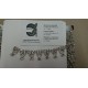 FLECO STRASS 2 CM  70% CRISTAL 30% METAL
