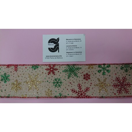 CINTA NAVIDAD 64 MM