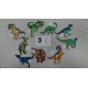 APLICACION DINOSAURIOS APROX 9*10 CM