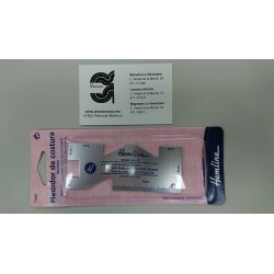 MEDIDOR COSTURA O PUNTIMETRO METALICO