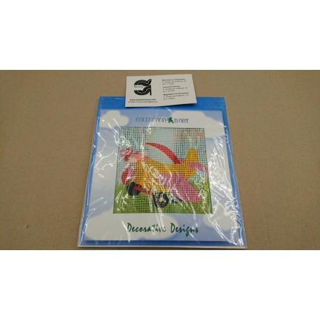 KIT INFANTIL 15*15 CM CON HILOS NECESARIOS Y AGUJA