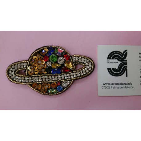 APLICACION CRISTALES 9*5 CM PLANETA COSER