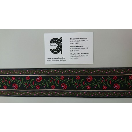 TAPACOSTURAS BORDADO 5 CM