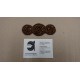 APLIQUES ABALORIOS CRISTAL 10*4 CM
