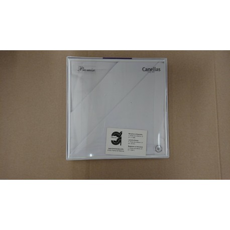 CAJA 6 PAÑUELOS 303*30 BLANCO 100% ALGODON MUJER