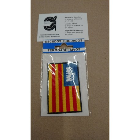 APLICACION BANDERA BALEARES TERMOADHESIVA 7*4.8 CM