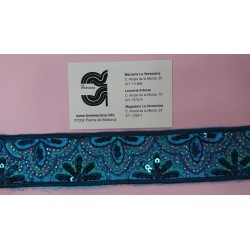 PASAMANERIA ROCALLA Y LENTEJUELA 42 MM