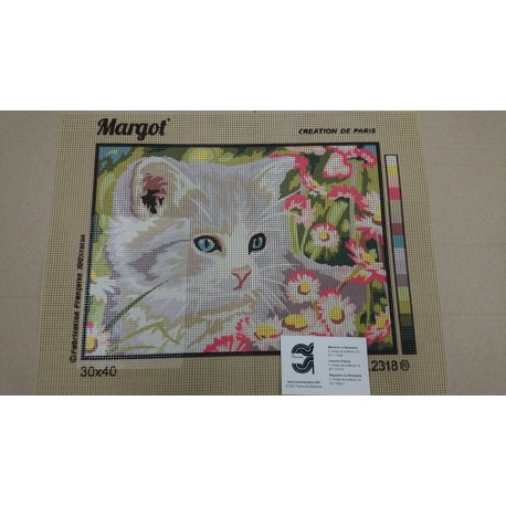 CAÑAMAZO GATO MEDIO PUNTO 30.40 CM