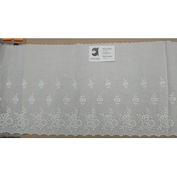 PUNTILLA BATISTA 29 CM ALGODON  100%
