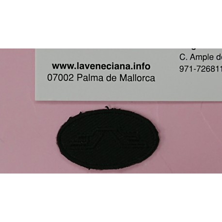 APLICACION 3*1.8 CM BORDADA TERMOADHESIVA