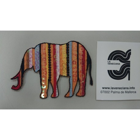 APLICACION ELEFANTE 6*5 CM TERMOADHESIVA