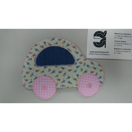 APLICACION COCHE 14*10 CM TERMOADHESIVA