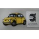APLICACION COCHE 600 4.5*8 CM TERMOADHESIVA