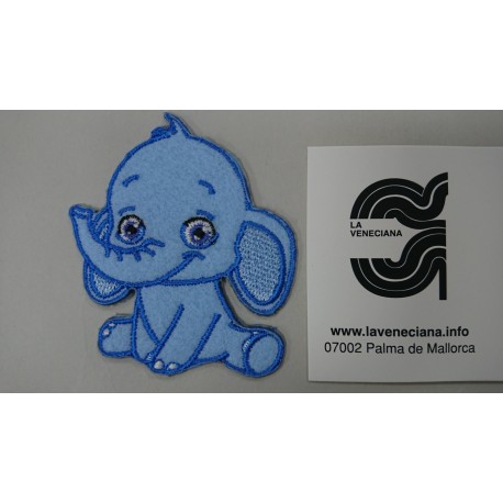 APLICACION ELEFANTE 4*6 CM TERMOADHESIVO