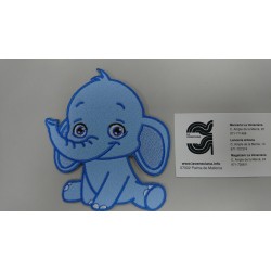 APLICACION ELEFANTE 9*12 CM TERMOADHESIVA