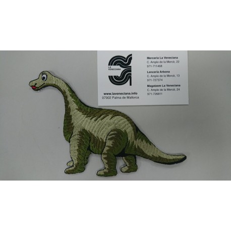 APLICACION DINOSAURIO 11*10 CM TERMOADHESIVO
