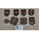 APLICACION BORDADA ESCUDOS APROX 6*7.5 COSER