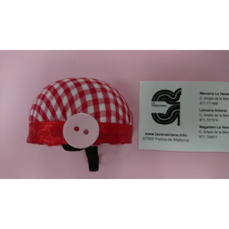 ALFILETERO DE MUÑECA VICHY ROJO