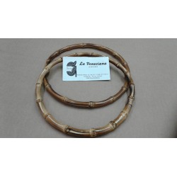 PAR ASAS BAMBU DE 18 CM DE DIAMETRO APROX