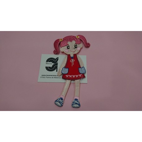 APLICACION NIÑA 14*7 CM TERMOADHESIVA