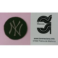 APLICACION REDONDA 'NY'  3.5 CM TERMOADHESIVA