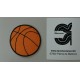 APLICACION PELOTA BASQUET 40 MM CM TERMOADHESIVA