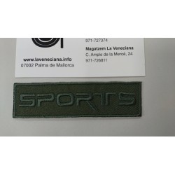 APLICACION SPORTS 8*2 CM TERMOADHESIVA