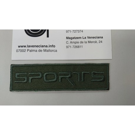 APLICACION SPORTS 8*2 CM TERMOADHESIVA
