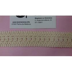 PASMANERIA 25 MM CRUDA