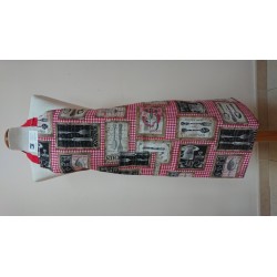 DELANTAL 'CUBIERTOS' HEBILLA ALG/POL 85*63 CM