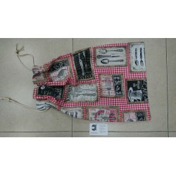 BOLSA DE PAN 'TENEDORES' 55*37 CM ALG/POL