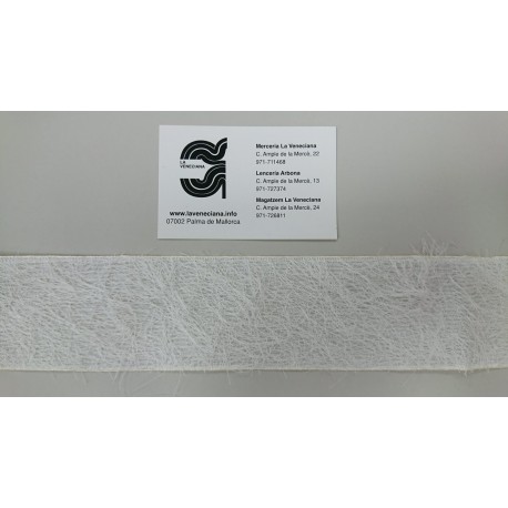 CINTA ANCHA 5 CM PELOS POLIESTER 100%